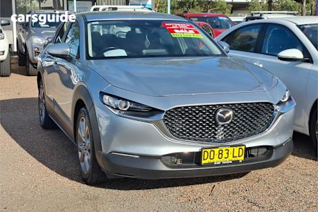 Silver 2023 Mazda CX-30 Wagon G20 Evolve (Fwd)