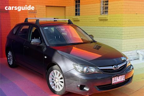 Grey 2010 Subaru Impreza Hatchback R (Awd)