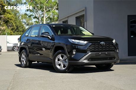 Black 2025 Toyota RAV4 Wagon Gx (2Wd) Hybrid
