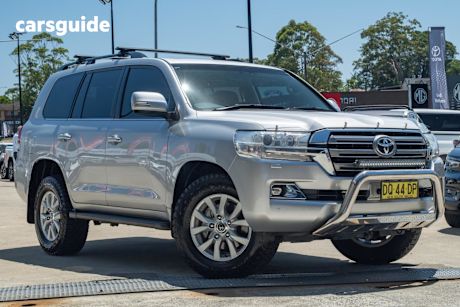 Silver 2020 Toyota Landcruiser Wagon Lc200 Vx (4X4)