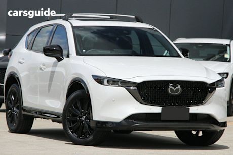 White 2025 Mazda CX-5 Wagon G35 Gt Sp Turbo (Awd)