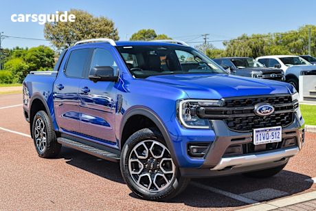 Blue 2024 Ford Ranger Double Cab Pick Up Wildtrak 2.0 (4X4)
