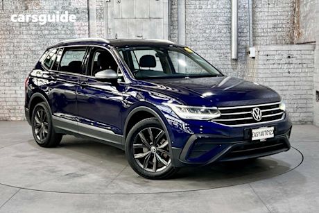 Blue 2023 Volkswagen Tiguan Wagon Allspace 110Tsi Life