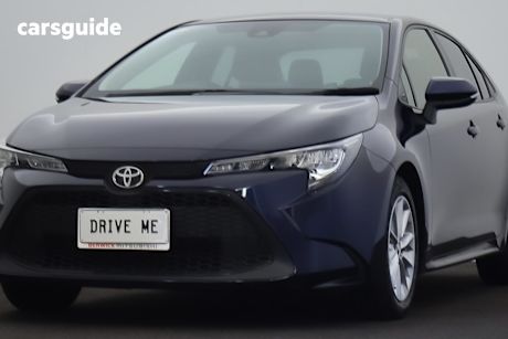 Blue 2022 Toyota Corolla Sedan Ascent Sport