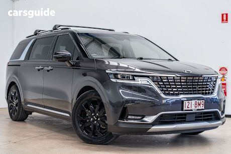 Grey 2021 Kia Carnival Wagon Platinum
