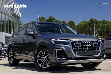 Grey 2024 Audi Q7 Wagon 45 Tdi Quattro Mhev