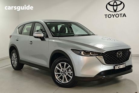 Silver 2023 Mazda CX-5 Wagon G20 Maxx (Fwd)