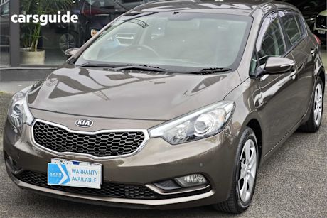 Gold 2013 Kia Cerato Hatchback S