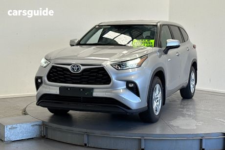 Silver 2023 Toyota Kluger Wagon Gx Hybrid Awd