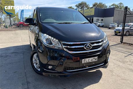 Black 2020 LDV G10 Wagon Executive (7 Seat)