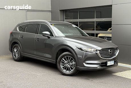 Grey 2022 Mazda CX-8 Wagon Touring (Fwd)