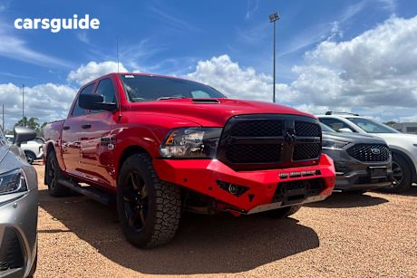 Red 2021 RAM 1500 Coach Express