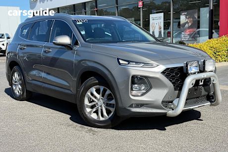 Grey 2020 Hyundai Santa FE Wagon Active Crdi (Awd)
