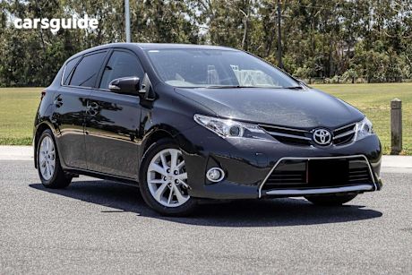 Black 2015 Toyota Corolla Hatchback Ascent Sport