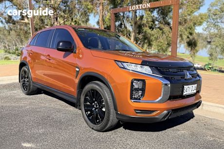 Orange 2021 Mitsubishi ASX Wagon Mr (2Wd)