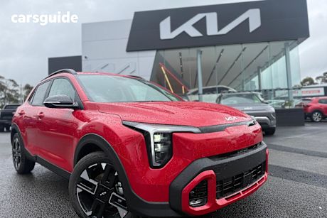 Red 2025 Kia Stonic Wagon Gt-Line