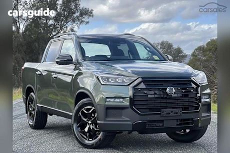 Green 2025 Kgm Musso Crew Cab Pickup Ultimate