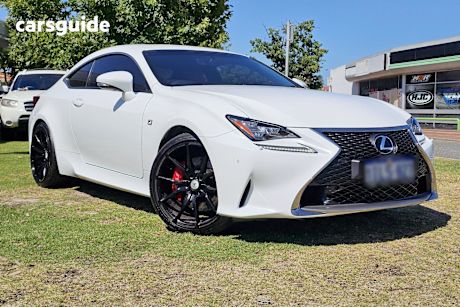 White 2015 Lexus RC350 Coupe F Sport