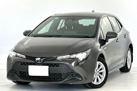 Grey 2024 Toyota Corolla Hatchback Ascent Sport Hybrid
