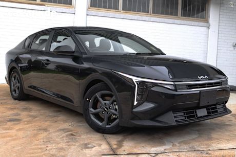 Grey 2025 Kia K4 Sedan S