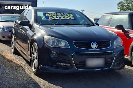 Black 2013 Holden Commodore Sedan Sv6