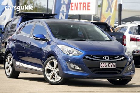 Blue 2012 Hyundai I30 Hatchback Premium