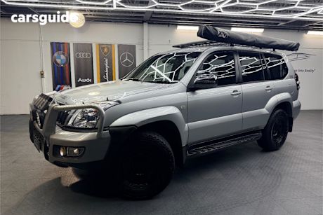 Silver 2005 Toyota Landcruiser Prado SUV GXL 4X4
