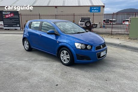 Blue 2013 Holden Barina Hatchback Cd