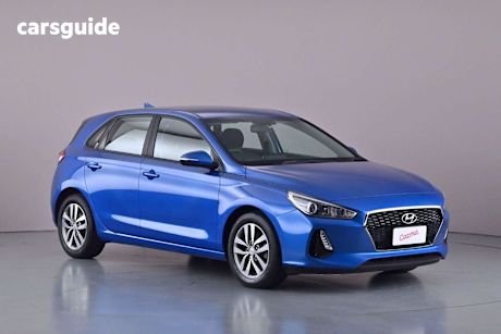 Blue 2018 Hyundai I30 Hatchback Active