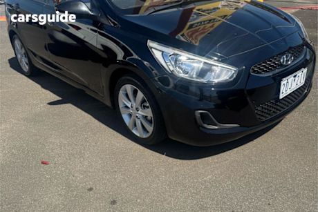 Black 2017 Hyundai Accent Hatchback Sport