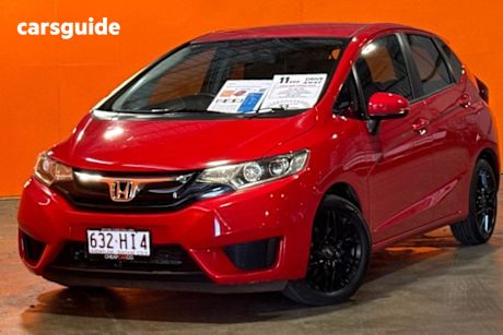 Red 2016 Honda Jazz Hatchback Vti