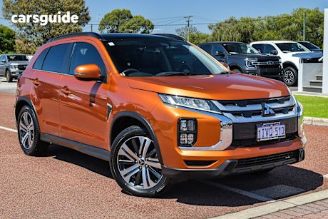 Orange 2022 Mitsubishi ASX Wagon Exceed (2Wd)