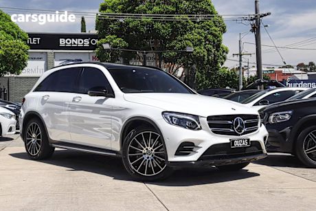 White 2018 Mercedes-Benz GLC250 Wagon D 4Matic
