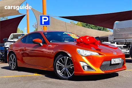 Orange 2013 Toyota 86 Coupe Gts