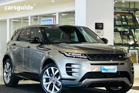 Silver 2021 Land Rover Range Rover Evoque Wagon P200 R-Dynamic S (147Kw)