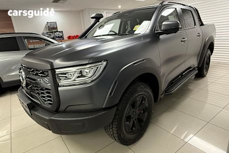 Grey 2025 GWM Cannon Dual Cab Utility Xsr (4X4)