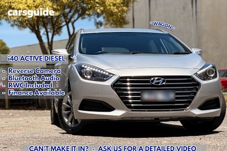 Silver 2017 Hyundai I40 Wagon Active Tourer