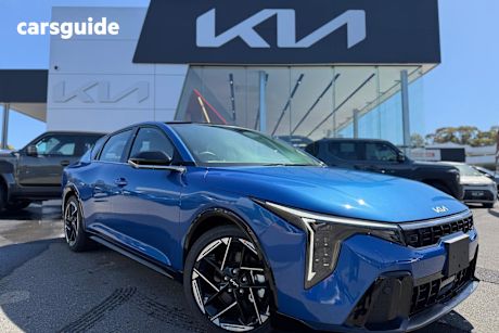 Blue 2025 Kia K4 Sedan Gt-Line