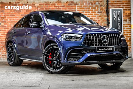 Blue 2025 Mercedes-Benz GLE63 Coupe S 4Matic+
