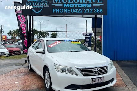 White 2012 Toyota Aurion Sedan At-X