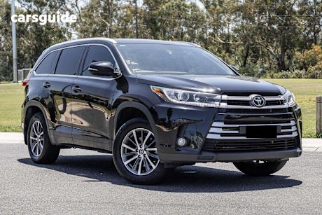 Black 2019 Toyota Kluger Wagon Gxl (4X2)
