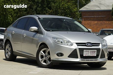 Silver 2014 Ford Focus Sedan Trend