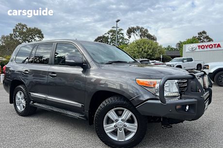 Grey 2013 Toyota Landcruiser Wagon Sahara (4X4)