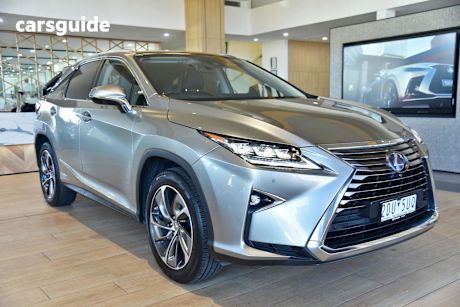 Silver 2016 Lexus RX450H Wagon Sports Luxury Hybrid