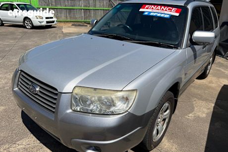 Silver 2007 Subaru Forester Wagon X Luxury