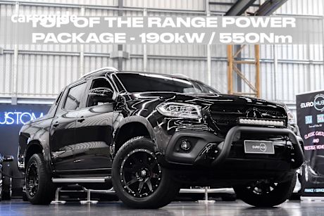 Black 2019 Mercedes-Benz X350 Dual Cab Utility D Power (4Matic)