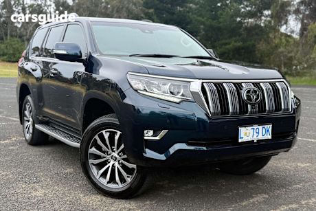 Blue 2023 Toyota Landcruiser Prado Wagon Kakadu