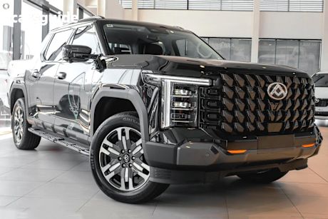 Black 2025 LDV Terron 9 Double Cab Pick Up Evolve