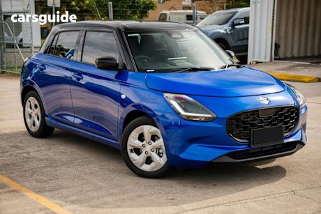 Black 2025 Suzuki Swift Hatchback Hybrid Plus