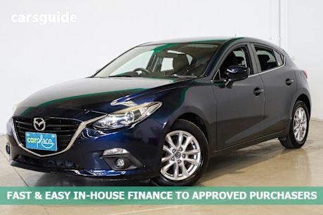 Blue 2016 Mazda 3 Hatchback Maxx